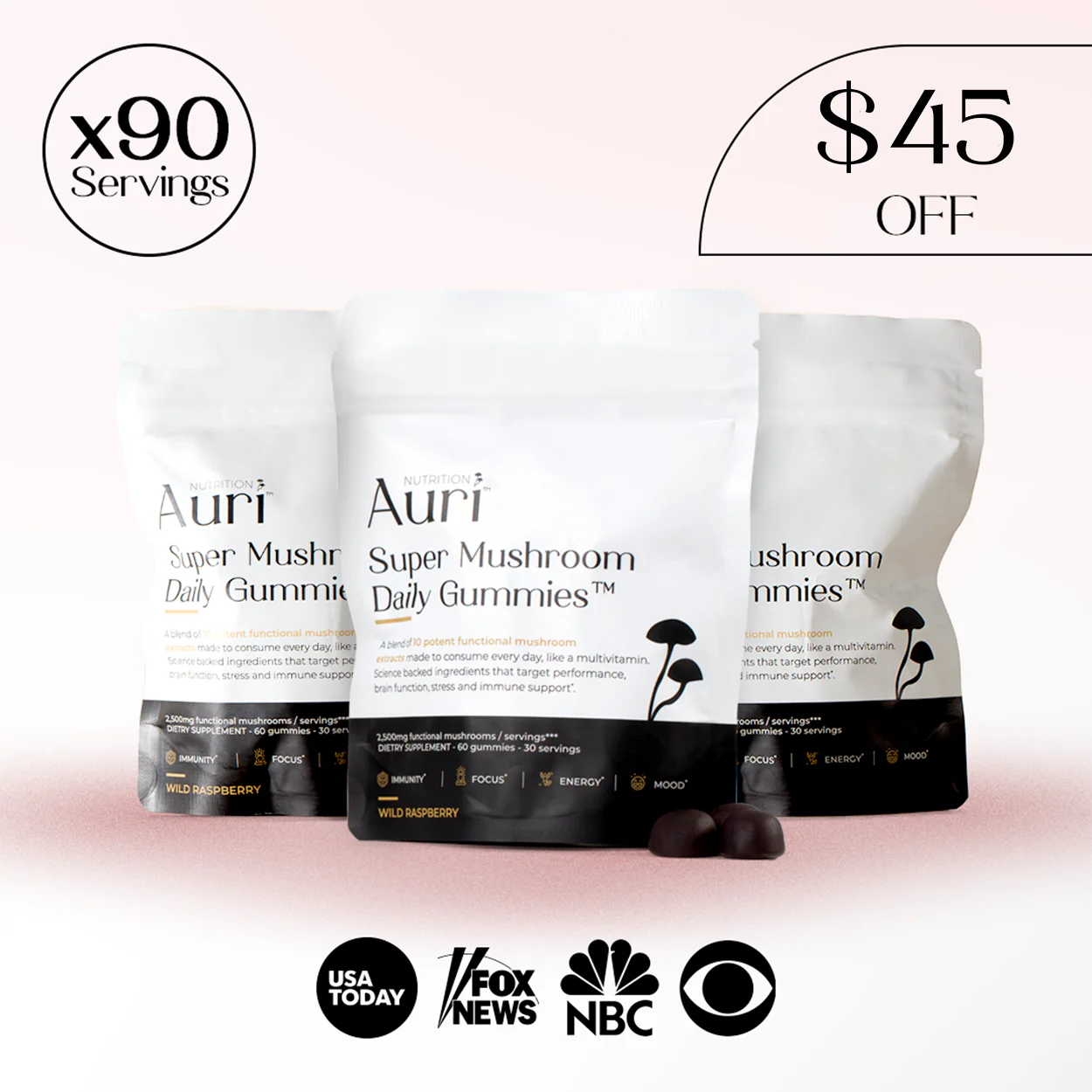 Super Mushroom Daily Gummies