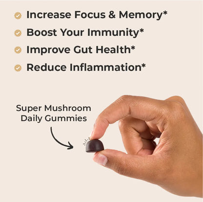 Super Mushroom Daily Gummies
